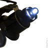 Лупа-очки LEVENHUK Zeno Vizor G2, увеличение х20, диаметр линз 15 мм, подсветка, металл/пластик, 69672