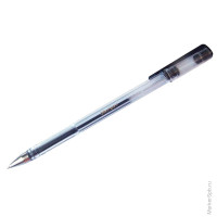 Ручка гелевая "OfficeSpace" черная, 1мм, 12 шт/в уп