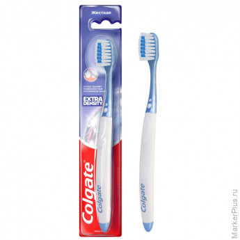 Зубная щетка COLGATE Extra Density жесткая цвет