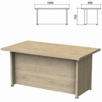 Стол письменный 'Приоритет' 1600х900х750 мм, кронберг (КОМПЛЕКТ)