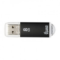 Флеш-память Smartbuy 8GB V-Cut Black Флеш-память Smartbuy 8GB V-Cut Black