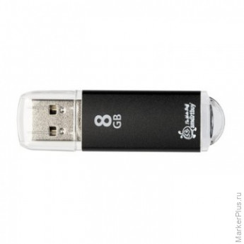 Флеш-память Smartbuy 8GB V-Cut Black