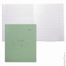 Тетрадь Зелёная обложка 24 л. 'Архбум', офсет, клетка с полями, CZ02