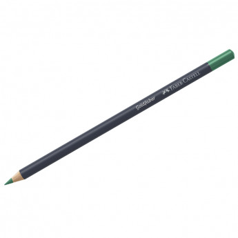 Карандаш художественный Faber-Castell 'Goldfaber', цвет 162 светло-фтало-зеленый