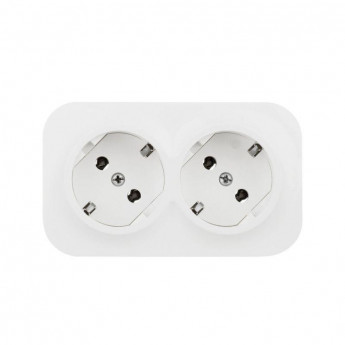 Розетка 2-м Legrand Quteo наружн. 16А IP20 с/з бел. 782233