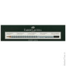 Карандаш чернографитный FABER-CASTELL, 1 шт., 'Grip 2001', HB, трехгранный, с резинкой, 117200
