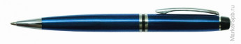 Ручка шариковая "Silk Prestige" синяя, 0,7мм, корпус синий, механизм поворотный, инд. упак.