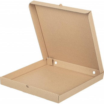 Короб картонный для пиццы в первичной уп. 400х400х40 мм Т23 бурый40шт/уп