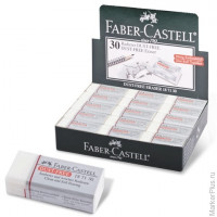 Ластик FABER-CASTELL "Dust Free", 41х18,5х11,5 мм, белый, прямоугольный, 187130 10 шт/в уп