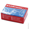 Скрепки ERICH KRAUSE, 28 мм, оцинкованные, 100 шт., в картонной коробке, 7855, комплект 100 шт