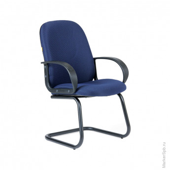 Конференц-кресло "Chairman 279 V" металл, ткань JP серая