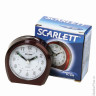 Часы-будильник SCARLETT SC-840, электронный сигнал, пластик, бургунди, SC - 840