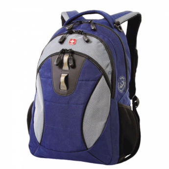Рюкзак WENGER, универсальный, сине-серый, 22 литра, 32х15х46 см, 16063415