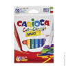 Фломастеры CARIOCA "Color change", 10 шт., 9 цветов + 1 изменяющий цвет, утолщенный наконеч