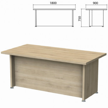 Стол письменный 'Приоритет' 1800х900х750 мм, кронберг (КОМПЛЕКТ)
