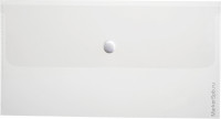 Папка-конверт на кнопке C6, 180мкм, матовая, 5 шт/в уп
