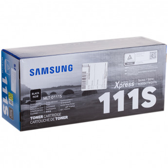 Картридж оригинальный Samsung MLT-D111S черный для SL-M2020, SL-M2020W, SL-M2070, SL-M2070W (1000стр)