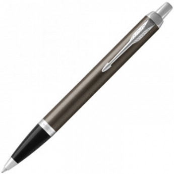 Ручка шариковая PARKER IM Metal Core Dark Espresso CT синий 1931671