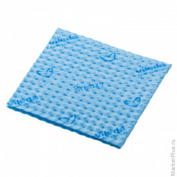 Салфетки хозяйственные Vileda Бризи 35,5x35см красные 25шт/уп 161617, комплект 25 шт