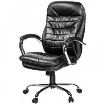 Кресло BN_Dp_Руководителя EChair-515 RT рецикл.кожа черная,
