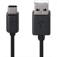 Кабель USB 2.0 - USB Type-C, М/М, 2 м, Red Line, черный, УТ000017102