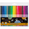 Фломастеры набор №1School Space time 18цв.,вентилир.,смыв.,ПВХ-пакет