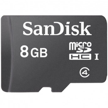 Карта памяти MicroSDHC 8GB Class 4 SanDisk