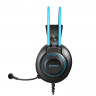 Гарнитура A4Tech Fstyler (FH200U BLUE) серый/синий 2м накладные USB
