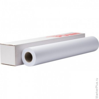 Бумага широкоформатная MEGA Engineer BrightWhite,ф.914мм,н30м,пл80гр,д.50,8
