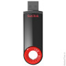 Флэш-диск 32 GB, SANDISK Cruzer Dial, USB 2.0, черно-красный, SDCZ57-032G-B35