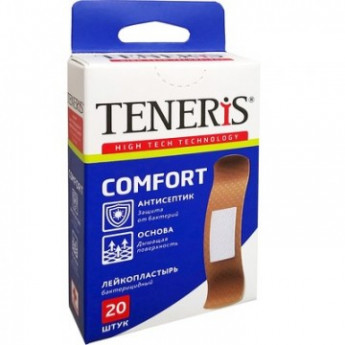 Набор пластырей COMFORT FLEX, Teneris 20 шт/уп., комплект 20 шт
