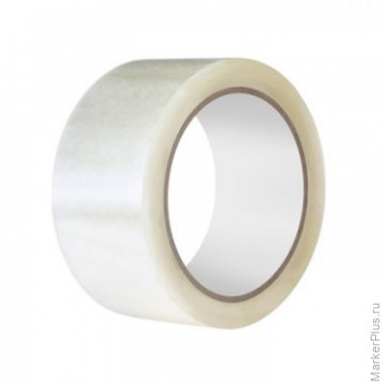 Клейкая лента упаковочная 48x200x40мкм (прозрачная), 6 шт./уп., комплект 6 шт