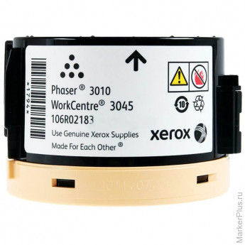 Тонер-картридж оригинальный Xerox 106R02183 черный для Phaser 3010/3040/ WC 3045 (2,3K)