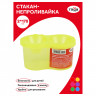 Стакан-непроливайка двойной Гамма, неоновые цвета, ассорти