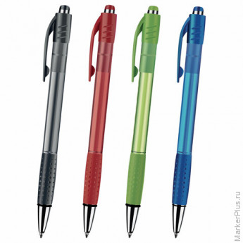 Ручки шариковые автоматические с грипом "НАБОР MULTICOLOR" BRAUBERG "SUPER", 10 шт. (6 синих, 2 черных, 1 красная, 1 зеленая), 143381, комплект 10 шт Ручки шариковые автоматические с грипом "НАБОР MULTICOLOR" BRAUBERG "SUPER", 10 шт. (6 синих, 2 черных, 1 красная, 1 зеленая), 143381, комплект 10 шт