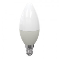 Лампа светодиодная SONNEN, 7(60)Вт, Е14, свеча, холодный/белый, LED C37-7W-4000-E14, 453712