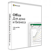 Программный продукт MICROSOFT "Office 2019 для дома и бизнеса", электронный ключ на 1 ПК Windows 10 или Mac, T5D-03242