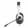 Гарнитура A4Tech Fstyler (FH100U (PANDA)) белый/черный 2м накладные USB