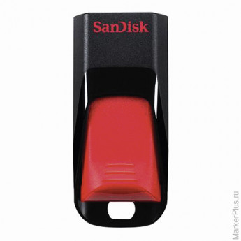 Флэш-диск 32 GB, SANDISK Cruzer Edge, USB 2.0, черный, SDCZ51-032G-B35
