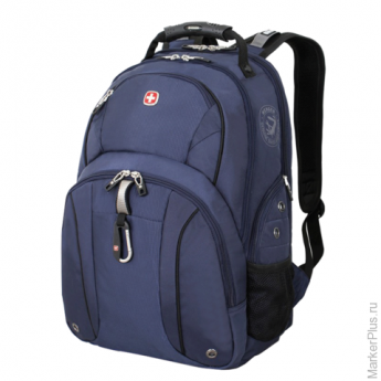 Рюкзак WENGER, универсальный, сине-черный, 26 литров, 34х16х48 см, 3253303408