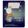 Тетрадь школьная А5 12л линия MAGIC NIGHT 5диз 7-12-796/2