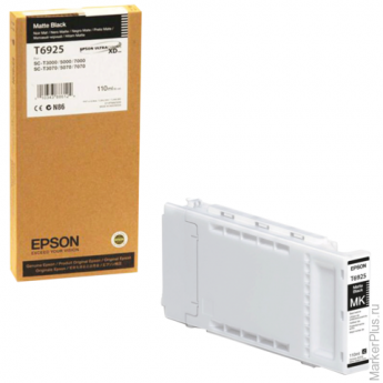 Картридж струйный для плоттера EPSON (C13T692500) Epson SC-T3200/5200 и др., черный, 110 мл, для мат