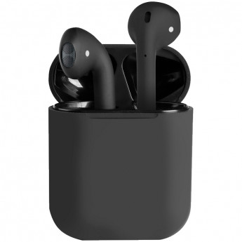 Наушники с микрофоном беспровод. Smartbuy i12, Bluetooth 5.0, сенс.упр. 8-pin (lightning), черный