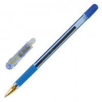 Ручка шариковая масляная MUNHWA "MC Gold", корпус тонир. синий, 0,7мм, линия 0,5мм, с, BMC07-02