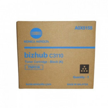 Тонер-картридж Konica Minolta TNP-51K чер. для bizhub C3110 (A0X5155)