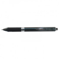 Ручка гелевая PENTEL K497А OhGel 0,35мм автомат.рез.манж.мет.клип черный