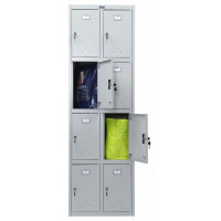 Шкаф для сумок ПРАКТИК Стандарт LS-24, 8 ячеек