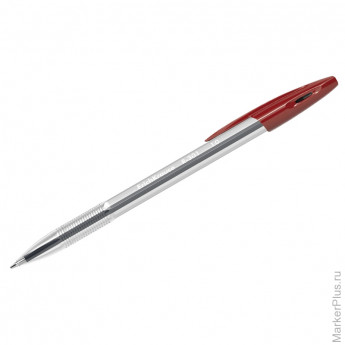 Ручка шариковая "R-301", красная, 1мм