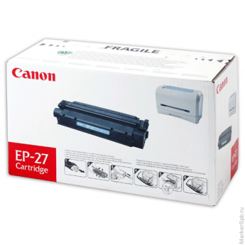 Картридж лазерный CANON (EP-27) LBP-3200/MF3228/3240/5730 и другие, оригинальный, ресурс 2500 стр., 