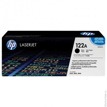 Картридж лазерный HP (Q3960A) ColorLaserJet 2550/2820 и другие, черный, оригинальный, 5000 стр.
